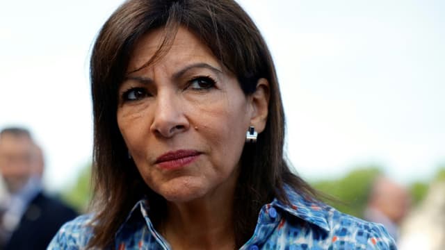 La maire socialiste de Paris Anne Hidalgo, le 14 juillet 2022 à Paris