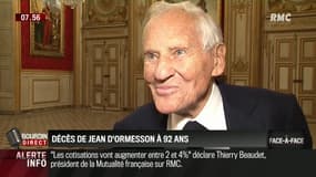 Brunet & Neumann : Jean d'Ormesson disparaît à l'âge de 92 ans - 05/12