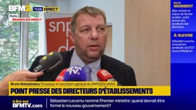 École: les économies budgétaires ont un effet "immédiat sur la rentrée", selon le syndicat SNPDEN-Unsa