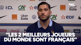 "Les 2 meilleurs joueurs du monde sont Français" sourit Cherki