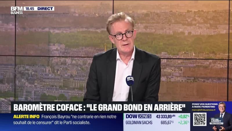 Xavier Durand (Coface) : Baromètre Coface, 