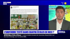 Les élèves de quatre écoles de Nice devraient tester le port d'un uniforme