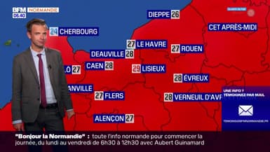 Météo Normandie: un ciel ensoleillé et des températures élevées, jusqu'à 29°C attendus à Lisieux