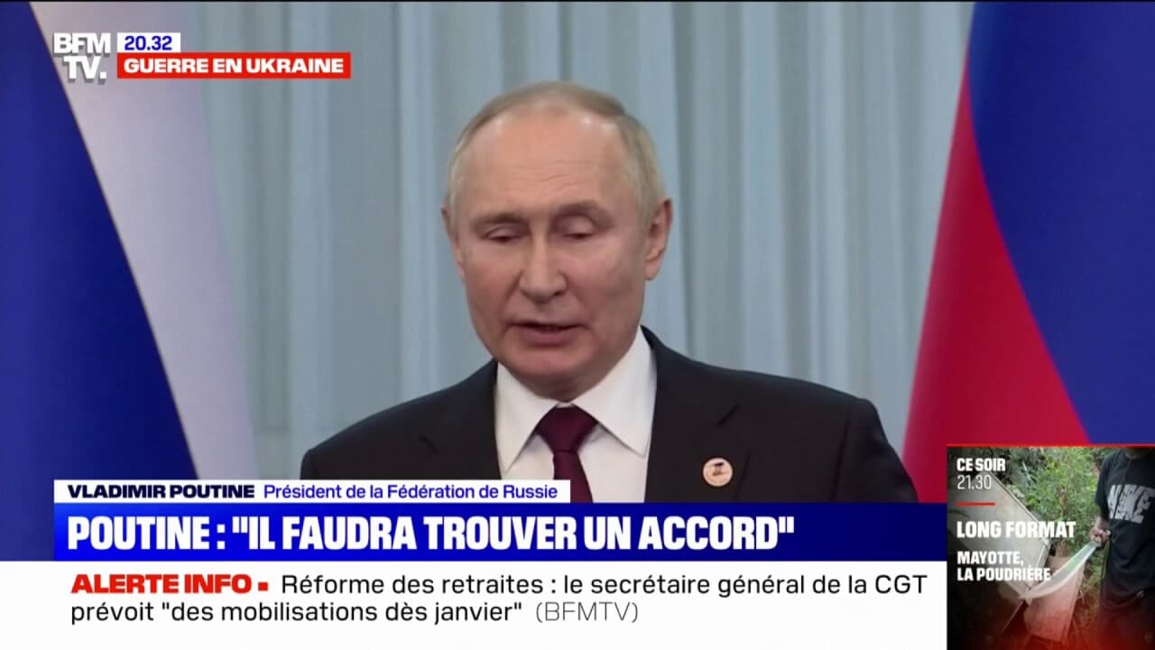 Guerre En Ukraine: "Il Nous Faudra Nous Mettre D'accord", Affirme ...