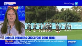 Ligue 1: les premiers choix fort de De Zerbi pour l'Olympique de Marseille
