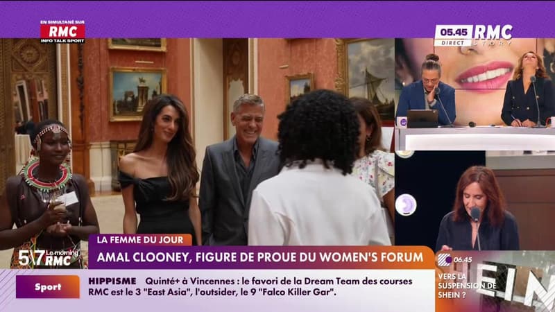 Le Portrait de Virginie Phulpin : Amal Clooney, figure de proue du Women's Forum - 06/11