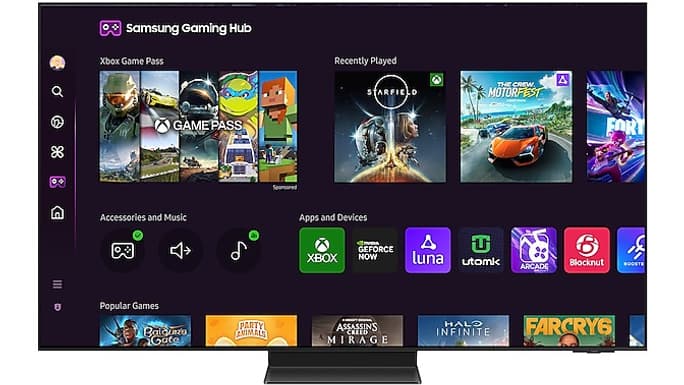 Samsung OLED S95D en 55 pouces
