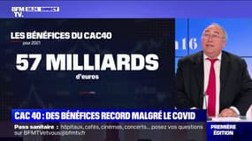 Malgré le Covid-19, les entreprises du CAC 40 affichent des bénéfices records en 2021