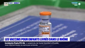 Les vaccins pour enfants livrés dans le Rhône