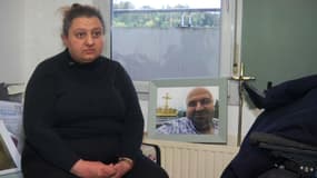 Madlin Sarnaya, la sœur d’Ashur Sarnaya, un réfugié chrétien d’Irak assassiné le 10 septembre 2025 à Lyon.