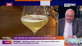 Les ventes de champagne en forte baisse 