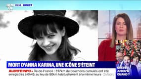 C'était une icône de la nouvelle vague, Anna Karina est morte ce samedi à 79 ans