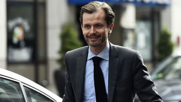 Le député LR de l'Yonne Guillaume Larrivé, le 11 juillet 2017 au siège des Républicains à Paris.