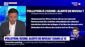 Pollution: la préfecture des Bouches-du-Rhône déclenche le niveau 1 de l'alerte de pollution à l'ozone