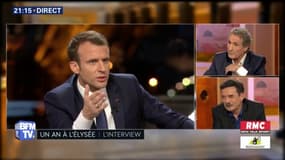 "Ni vous ni moi ne sommes des juges, vous êtes des intervieweurs, je suis le président de la République"
