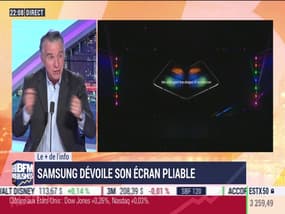 Le + de l’info: Samsung dévoile son smartphone pliable Galaxy Fold - 20/02