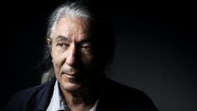 L'écrivain franco-algérien Boualem Sansal pose à Paris le 4 septembre 2015