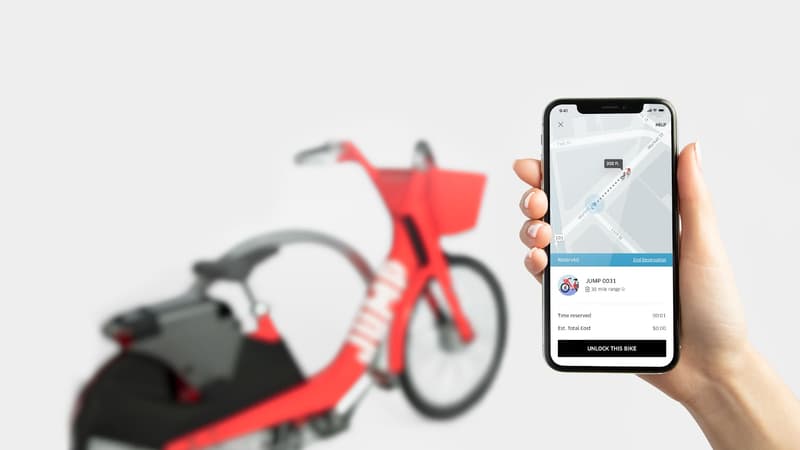 Après les voitures, Uber veut séduire les citadins avec des vélos partagés