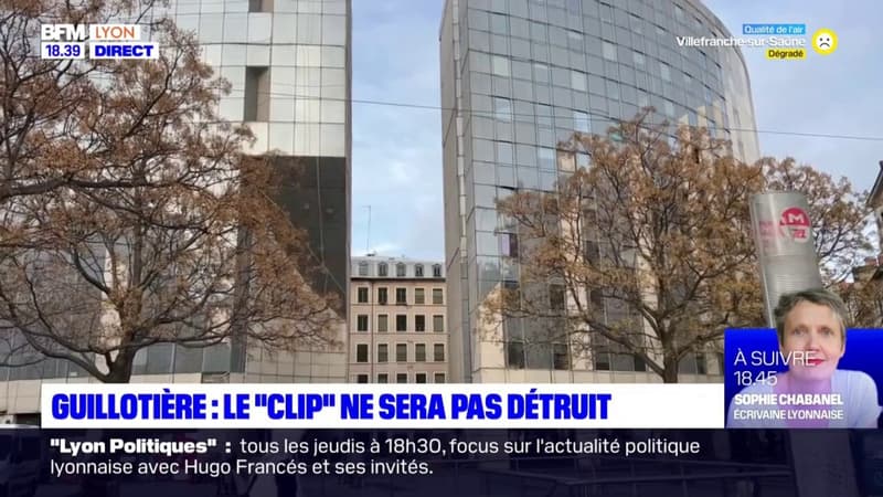 Guillotière : le "Clip" ne sera pas détruit