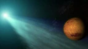 La comète Siding Spring a frôlé la Planète rouge à près de 136.000 km. 
