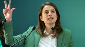 Marine Tondelier, secrétaire nationale des Ecologistes, le 7 juillet 2024 à Paris.(Photo d'archive)