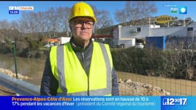 Trans-en-Provence: le chantier contre les inondations sur la Nartuby en passe d'être livré