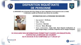 La gendarmerie de Seine-et-Marne a lancé un appel à témoins après la disparition d'une maman avec son bébé.