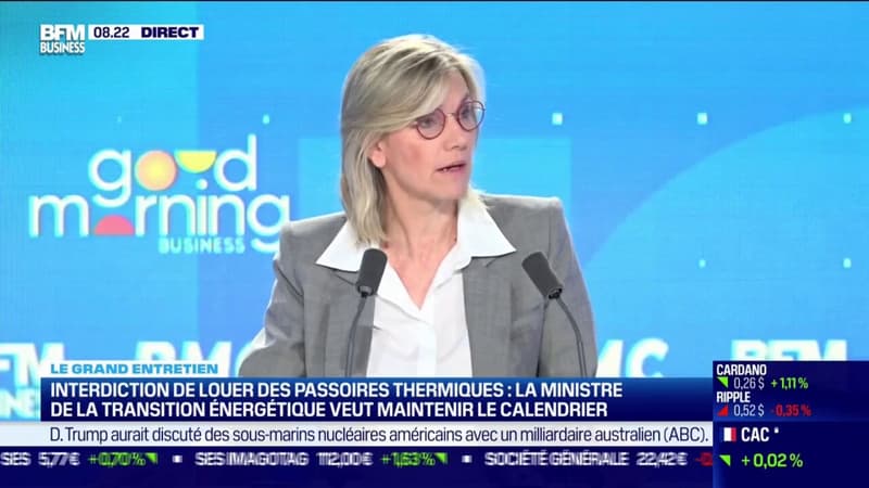 Interdiction de louer des passoires thermiques: la ministre de la Transition énergétique veut maintenir le calendrier