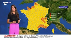 Orages: 13 départements placés en vigilance orange par Météo France
