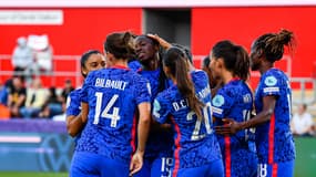 L'équipe de France contre la Belgique le 14/07/2022