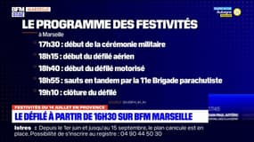 Festivités du 14-juillet à Marseille: le programme de la journée