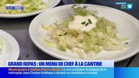 Grand repas : Un menu de chef à la cantine