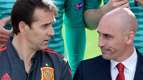 Julen Lopetegui et Luis Rubiales