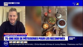 Paris: une box de pâtisseries pour les reconfinés