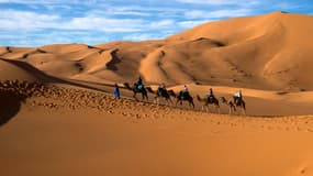 Dans le sahara marocain, en mars 2018. (photo d'illustration)