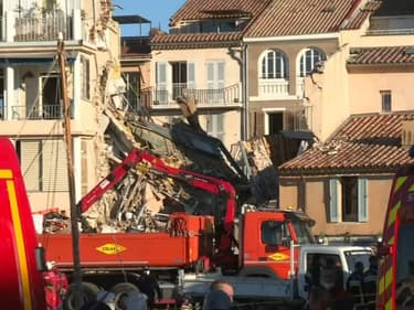 Un immeuble s'est effondré à Sanary-sur-Mer ce mardi matin après une explosion.