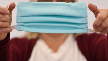 Aux Etats-Unis, la gestion de l'épidémie et le port du masque constituent souvent une source de désaccord entre républicains et démocrates. (Illustration)