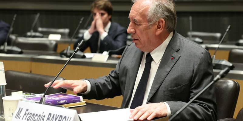 Le Premier ministre François Bayrou lors d'une audition à l'Assemblée le 14 mai 2025
