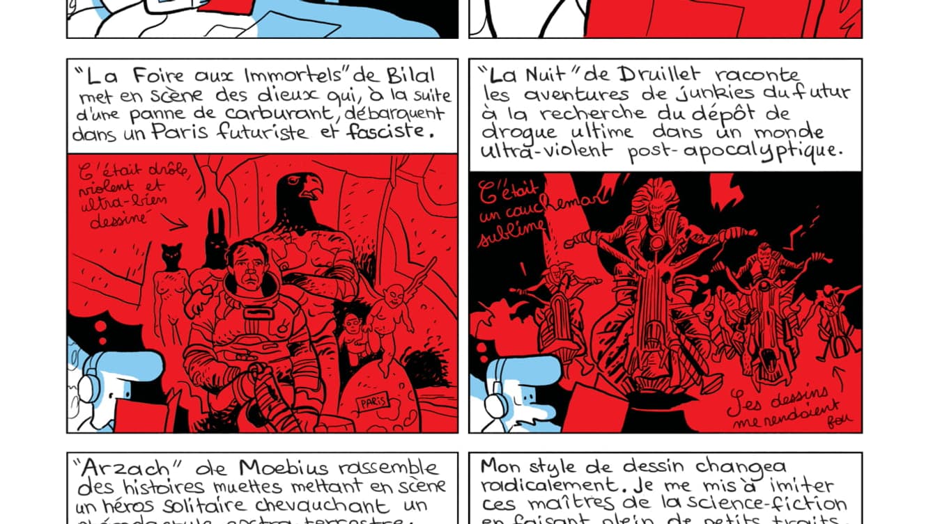 Riad Sattouf découvre la BD dite "adulte" dans "L'Arabe du Futur 5" Riad Sattouf découvre la BD dite "adulte" dans "L'Arabe du Futur 5"