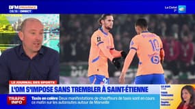 "Une domination totale": l'OM s'est imposé sans trembler à Saint-Étienne