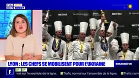 Lyon: les chefs cuisiniers se mobilisent pour l'Ukraine ce lundi