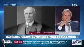 Marie, auditrice RMC: "C'est desservir ceux qui ont souffert que de polémiquer. Militairement, il a été grand pendant la première guerre, et oui, il a été une vraie saloperie pendant la deuxième."