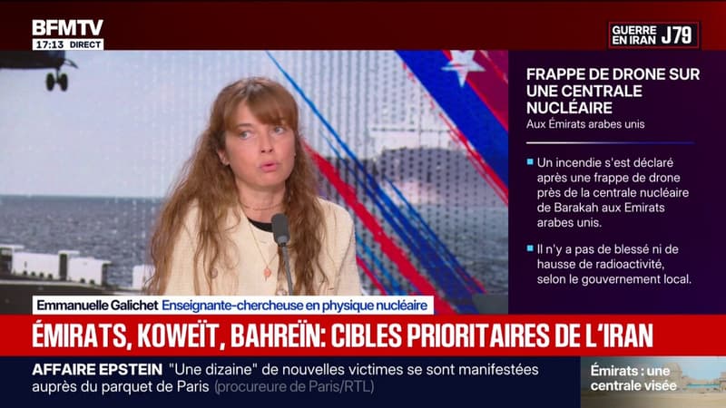 Émirats arabes unis: C'est un avertissement mais ce n'est pas un drone qui va abîmer cette centrale, explique Emmanuelle Galichet, enseignante-chercheuse en physique nucléaire