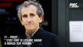 F1-Prost : "C'est fort, si Leclerc gagne à Monza sur Ferrari"