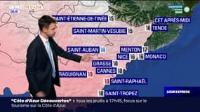 Météo Côte d’Azur: encore une journée sous le soleil, 16°C à Nice
