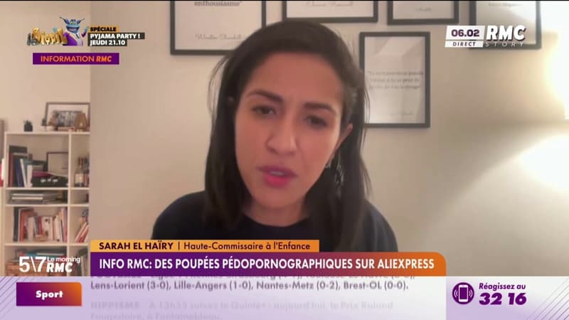 Info RMC : Des poupées pédopornographiques sur Aliexpress