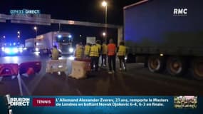 Gilles, actuellement sur la route témoigne sur RMC de la situation autour de Saint-Etienne