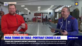 Aix-en-Provence: Nicolas Savant-Aira et Fabien Lamirault se livrent à un jeu pour voir s'ils se connaissent vraiment