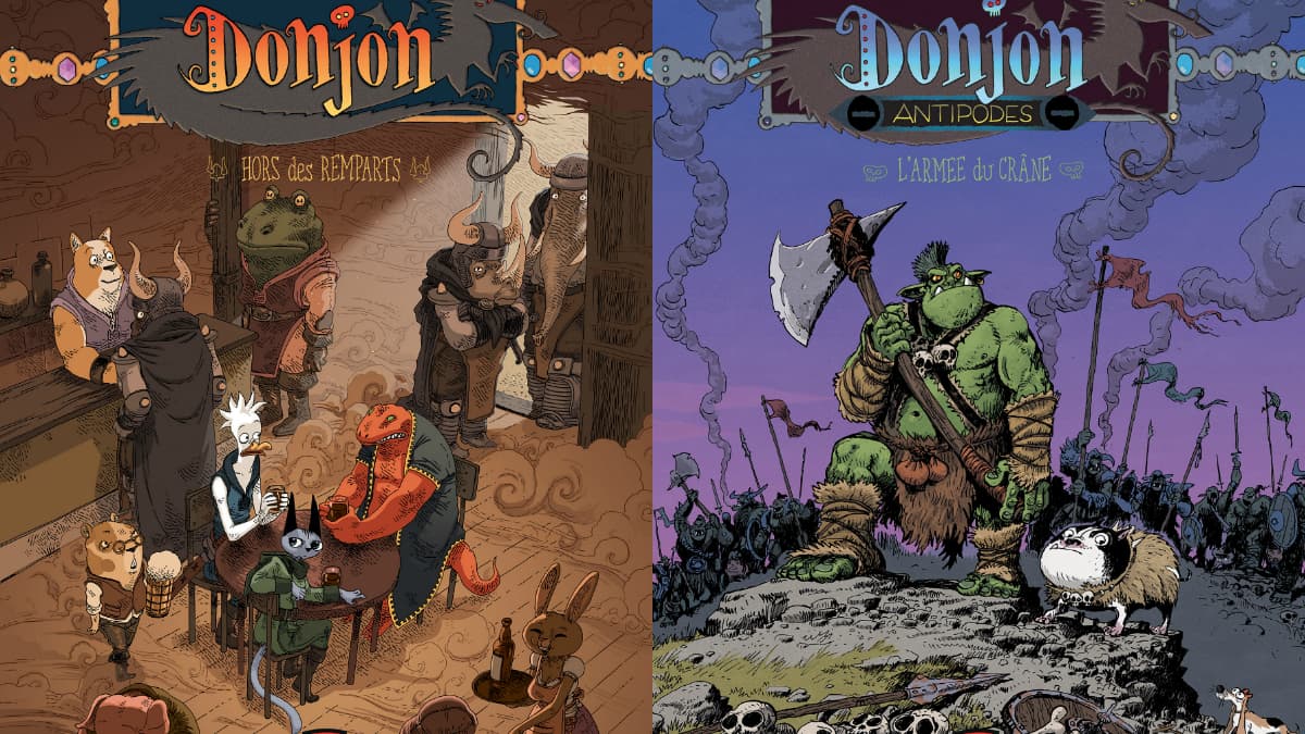 Nouveaux albums de Donjon Nouveaux albums de Donjon
