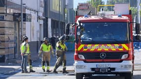Des pompiers espagnols à Murcie, le 2 octobre 2023. Photo d'illustration.